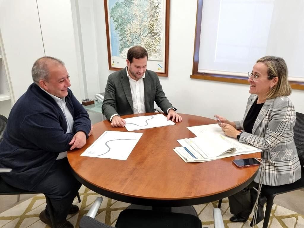 Carlos Costa, Jorge Cubela y Ethel Vázquez