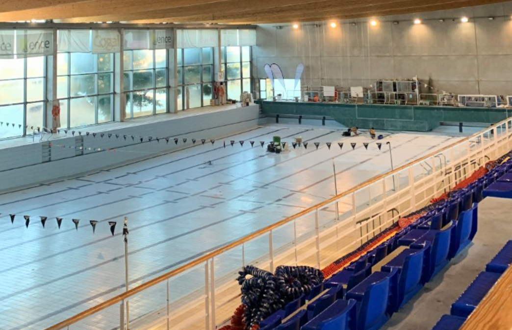 Piscina olímpica de Rías do Sur á espera de poder ser enchida