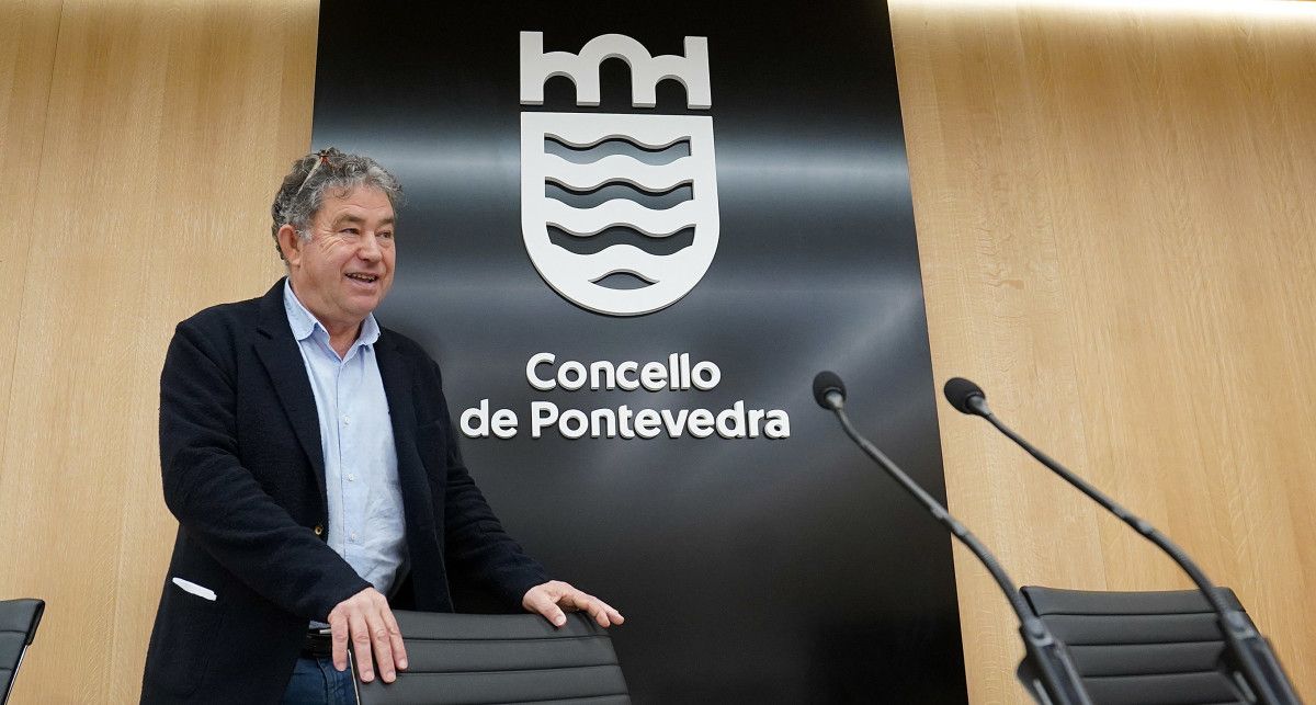 Miguel Anxo Fernández Lores, alcalde de Pontevera