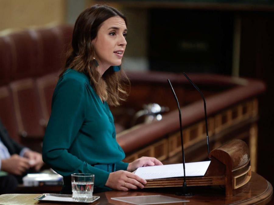 Irene Montero, ministra de Igualdad