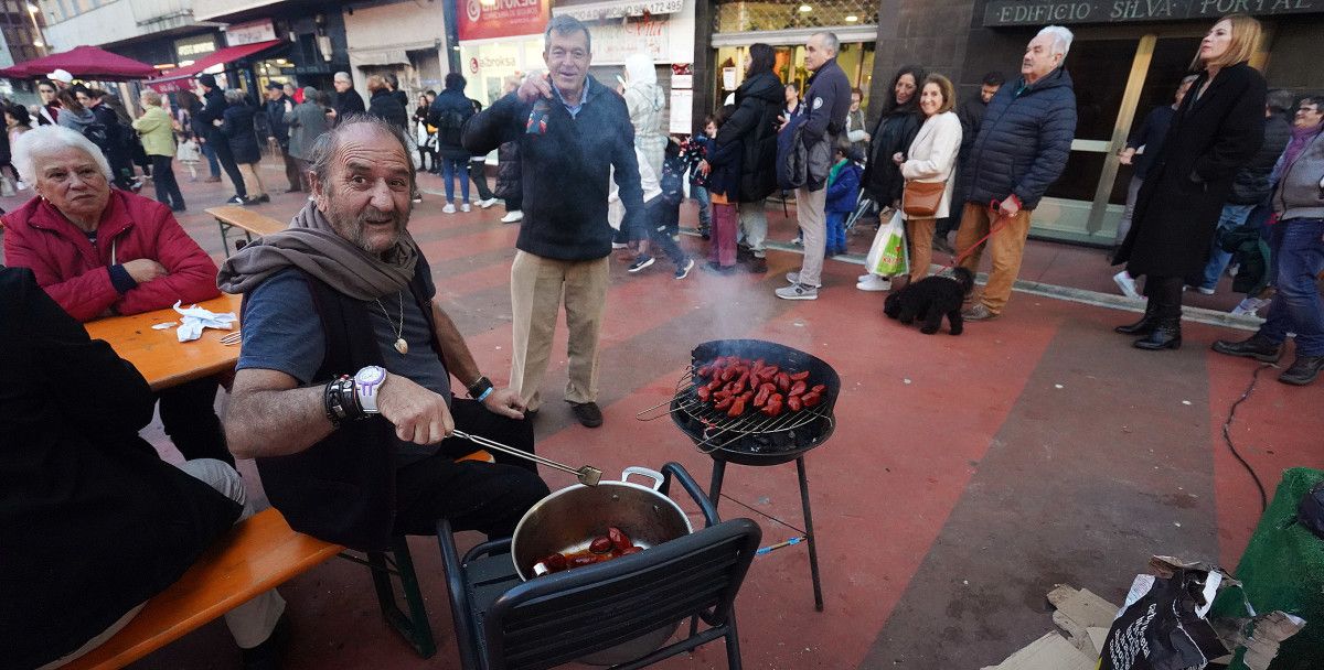 Magosto de los vecinos de Loureiro Crespo