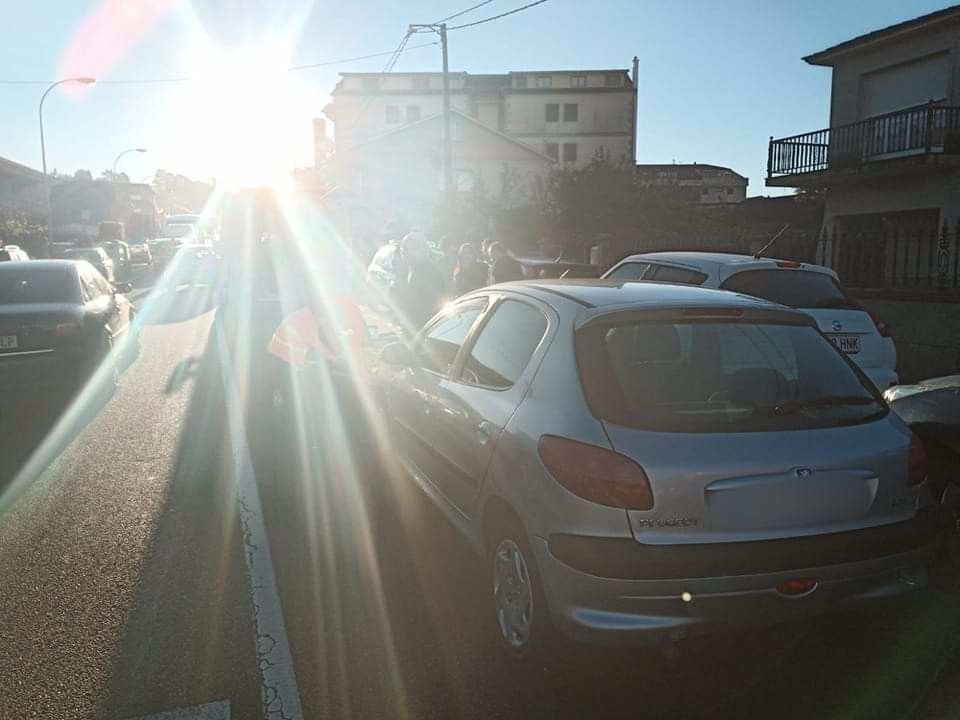 Atropello en la avenida de San Xoán