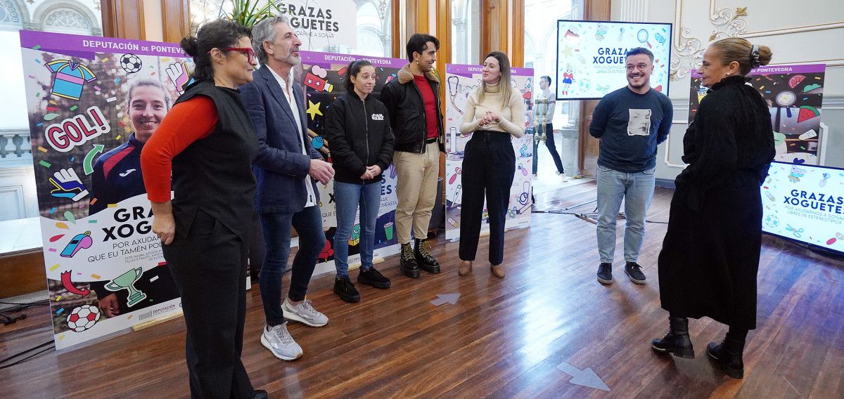 Presentación de la campaña "Grazas, xoguetes, por axudarnos a soñar libres de estereotipos"