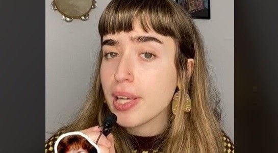 María Rúa publica no seu Tik Tok un vídeo dedicado a Ángeles Ruibal