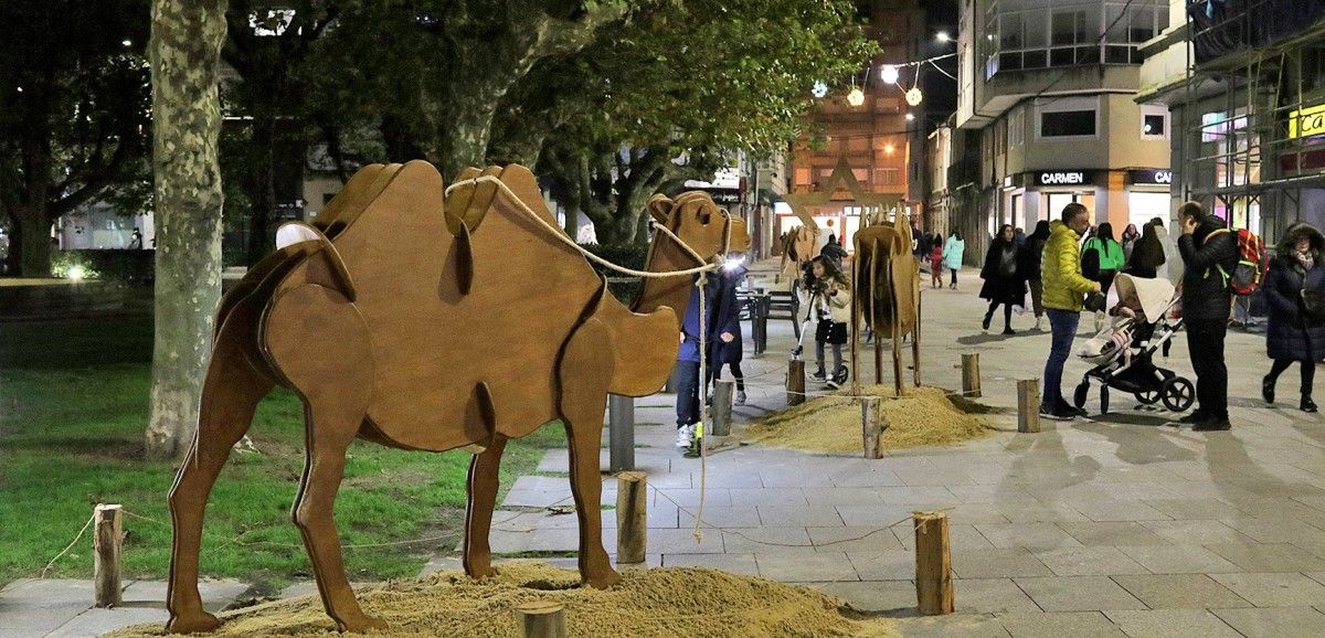 Decoración de Navidad en Vilagarcía