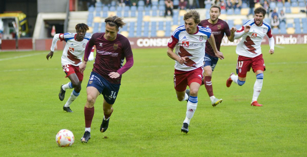 Partido de Primera Federación entre el Pontevedra y el Rayo Majadahonda disputado en Pasarón