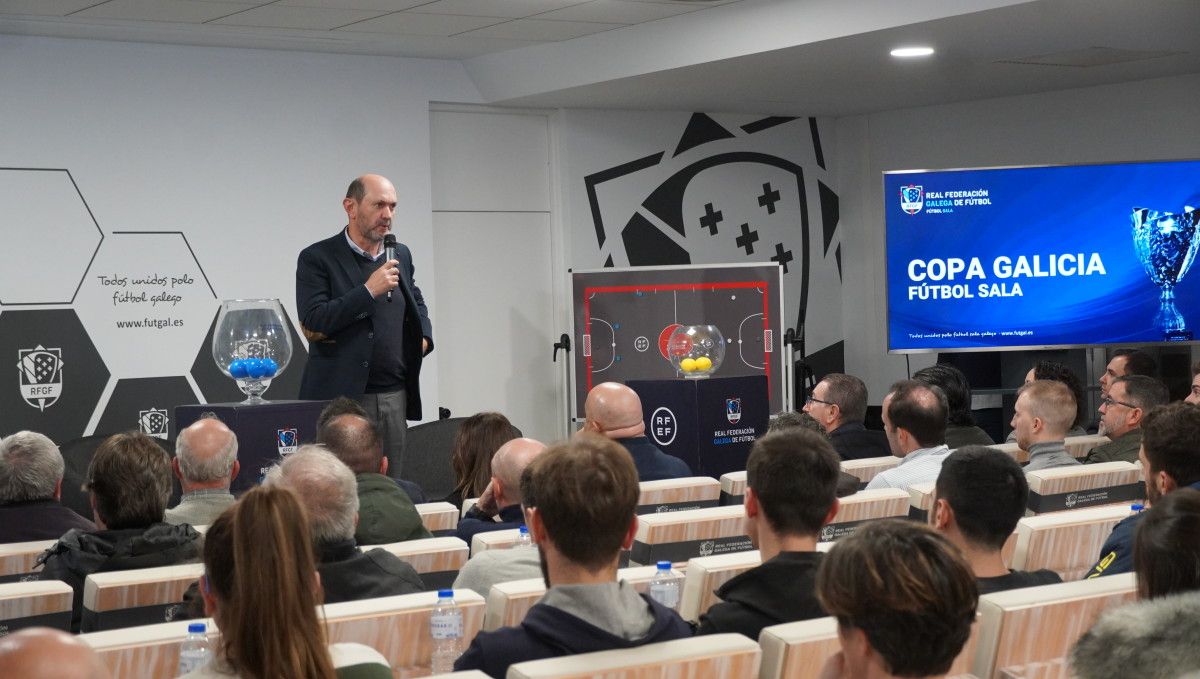 Sorteo de la Copa Galicia de fútbol sala