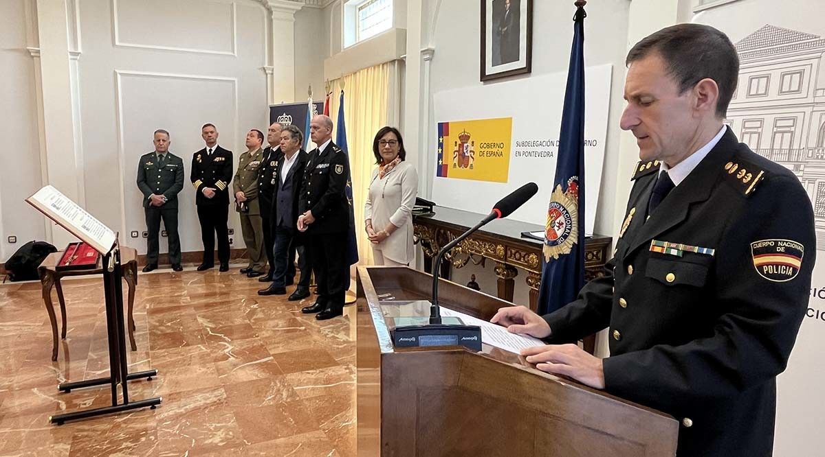 Toma de posesión de Juan José Díaz como nuevo comisario provincial