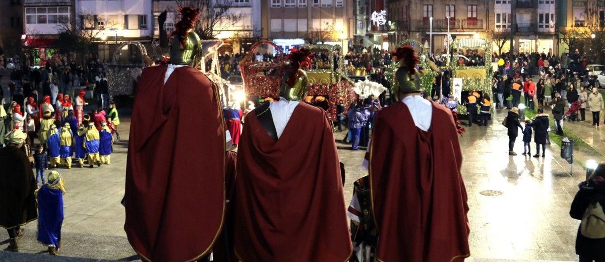 Séquito dos Reis Magos en Vilagarcía de Arousa