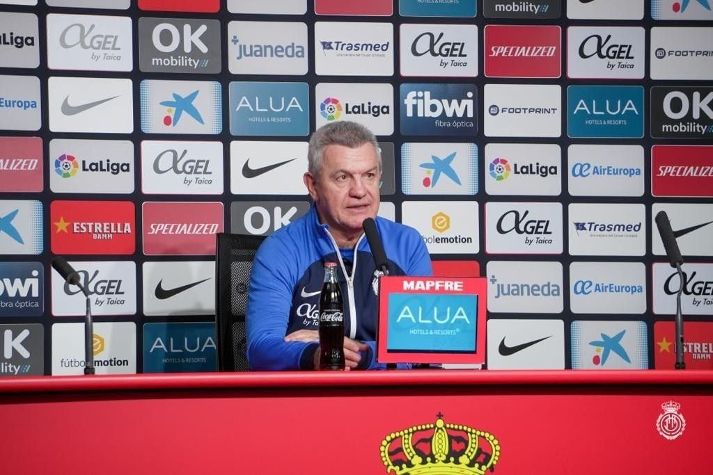 Javier Aguirre, entrenador del RCD Mallorca