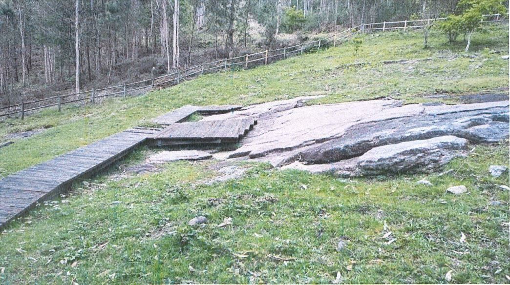 Petroglifo de Laxe de Rotea de Mendo en Campo Lameiro  