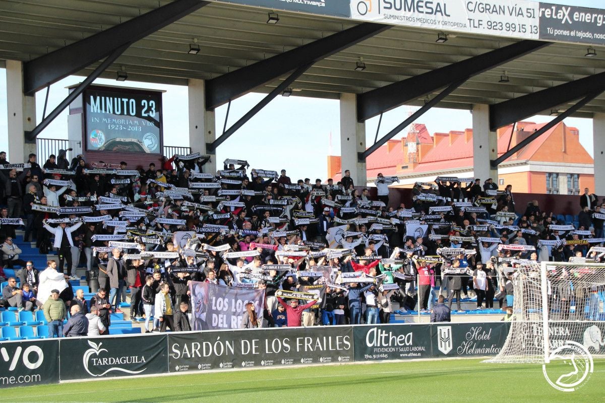 Partido de Unionistas de Salamanca en el Estadio Reina Sofía