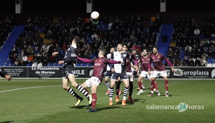 Partido entre Unionistas de Salamanca y Pontevedra CF