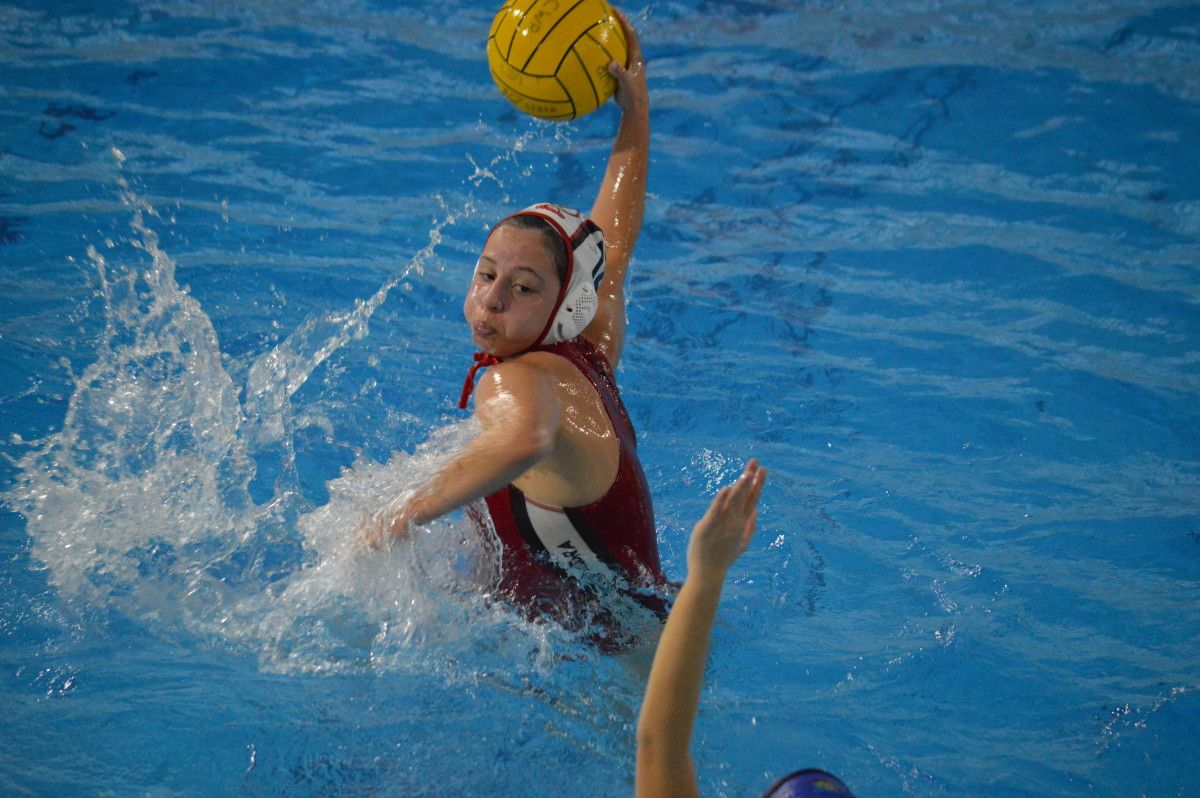 Andrea Andión, jugadora del Waterpolo Pontevedra