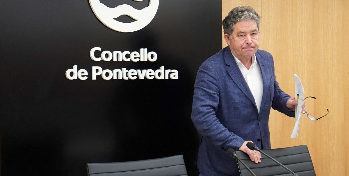 Miguel Anxo Fernández Lores, alcalde de Pontevedra