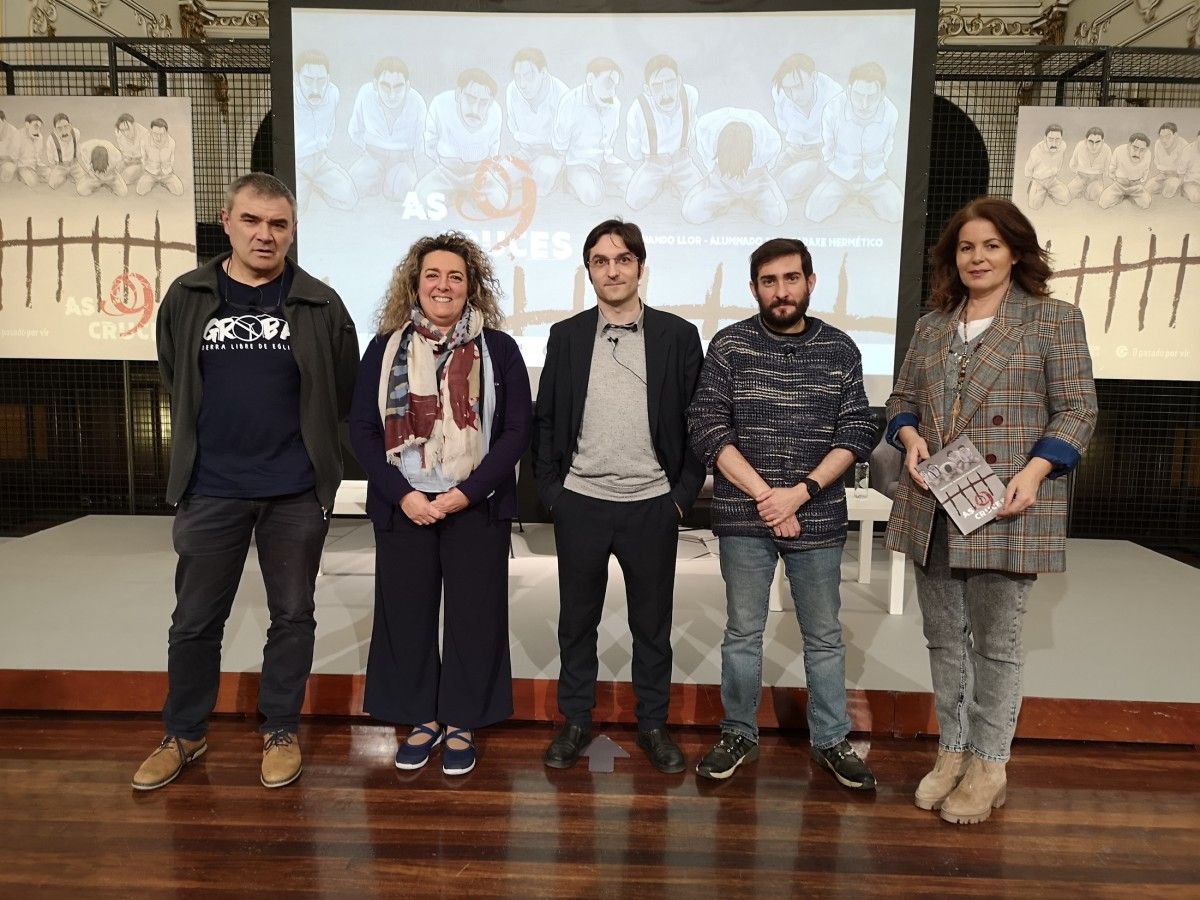 Presentación de la novela gráfica ‘As 9 cruces’