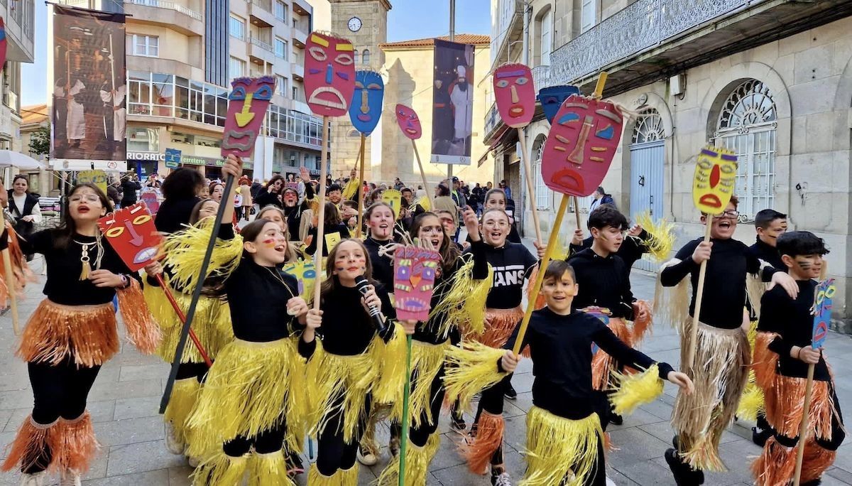 Desfile infantil do Entroido 2023 en Marín