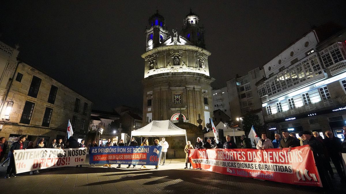 Concentración por el Día da Clase Obreira Galega 2023