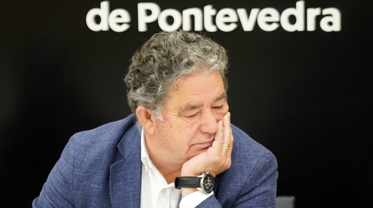 Miguel Anxo Fernández Lores, alcalde de Pontevedra