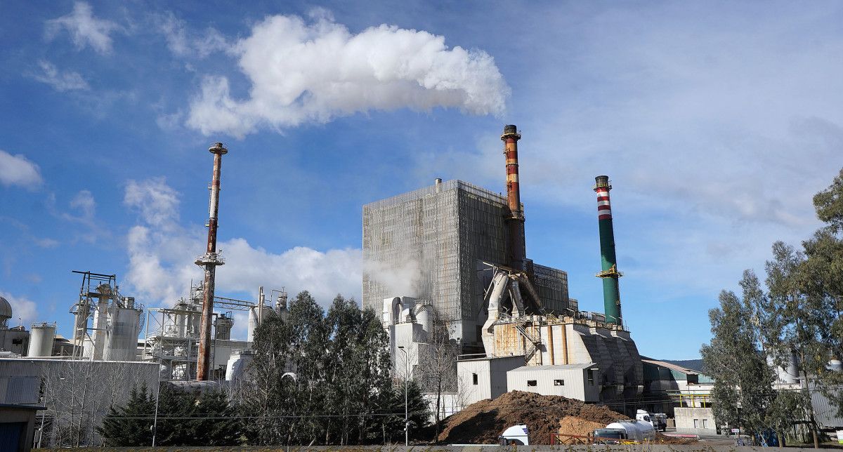 Fábrica de Ence en Lourizán