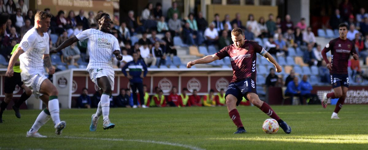 Partido entre Pontevedra y Córdoba en Pasarón