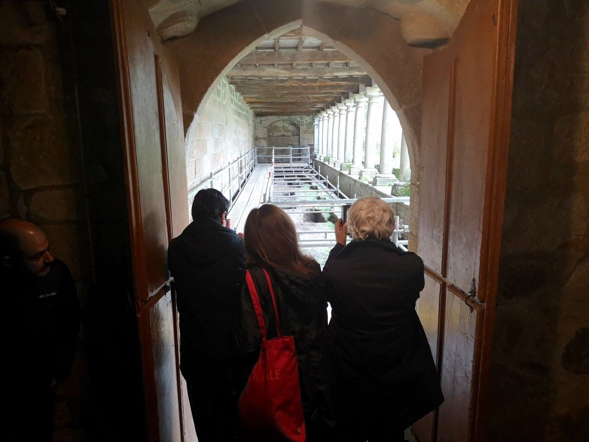 Visita de representantes de estudios de arquitectura al Convento de Santa Clara