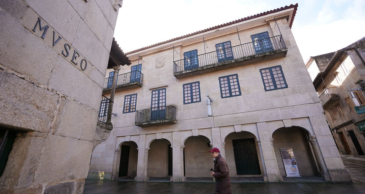 Edificios do Museo de Pontevedra na rúa  Pasantería