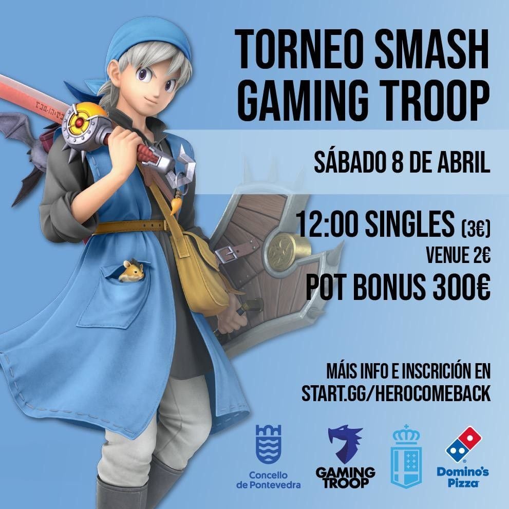 Torneo de Super Smash Bros. Ultimate en la sede de Gaming Troop