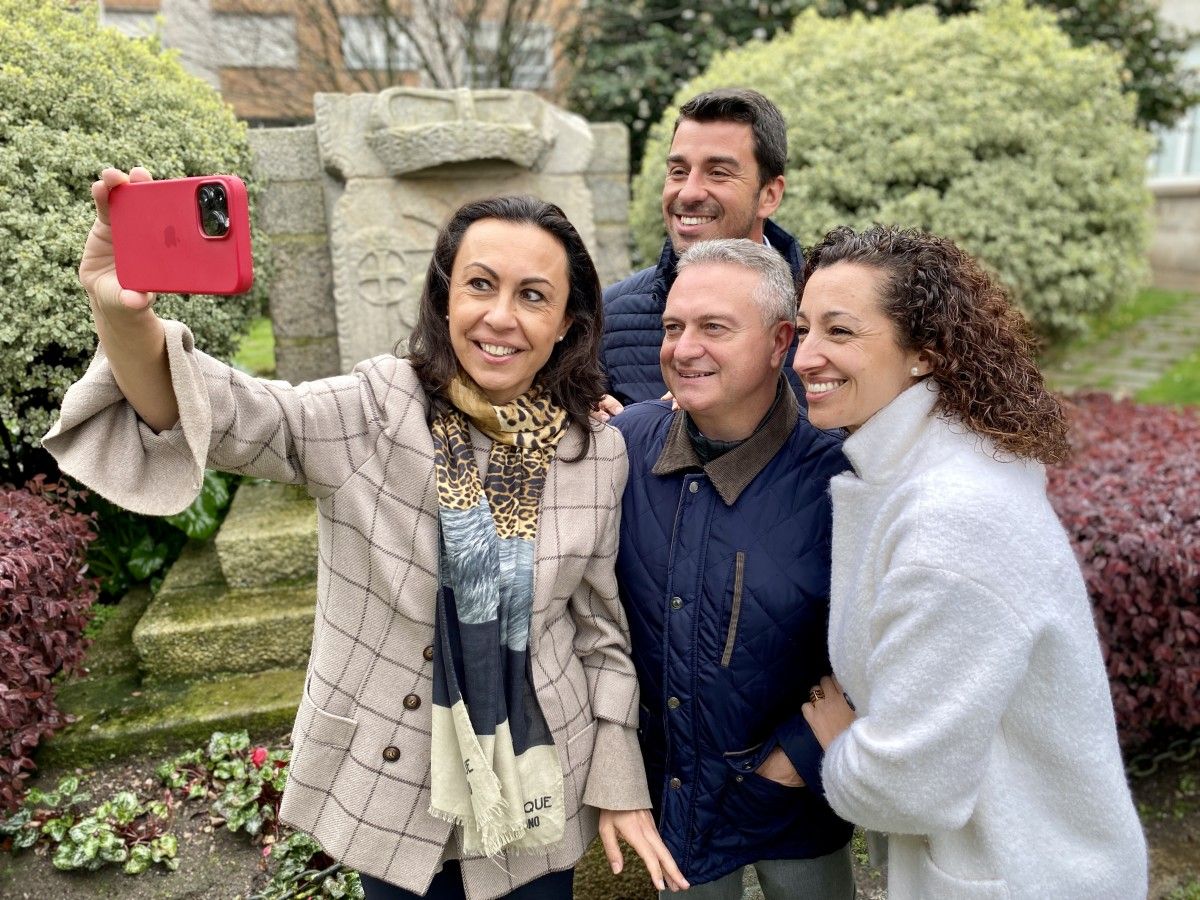 María Ramallo presenta la lista electoral del PP de Marín 