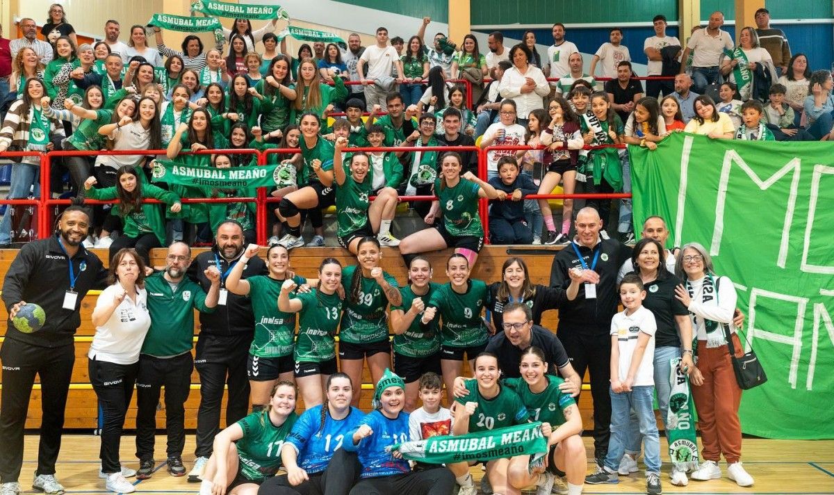 El Asmúbal Meaño celebra su clasificación para la fase de ascenso a División de Honor Oro