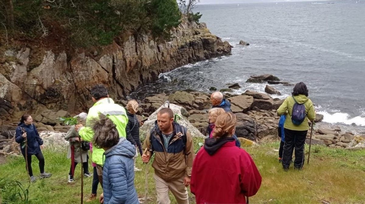 Paseo por la isla de Tambo dentro del programa "Bosques terapéuticos"