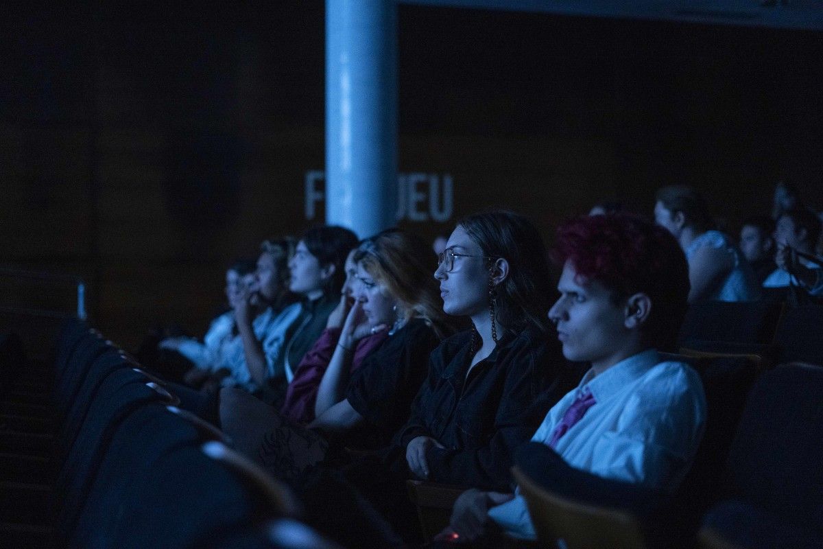 Público en el Festival Internacional de Cinema FicBueu