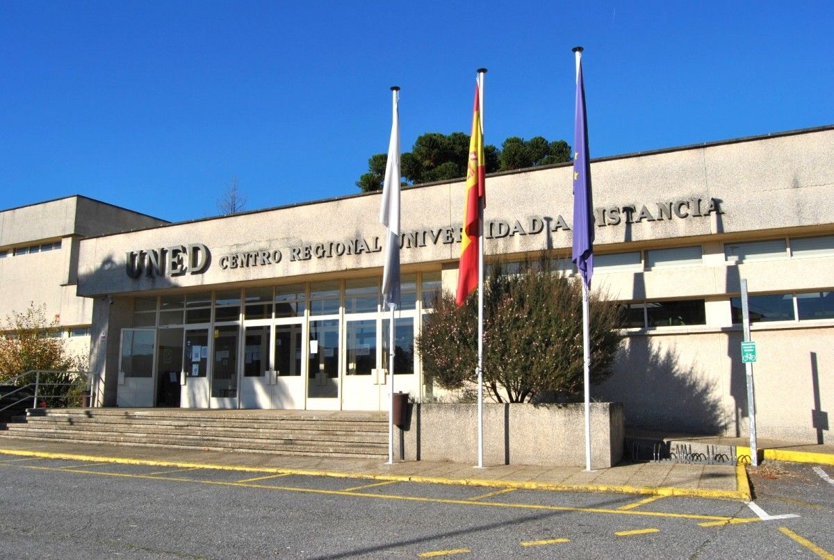 Centro asociado de la UNED Pontevedra, en Monte Porreiro