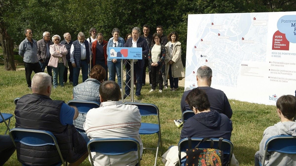 Presentación del proyecto Río 30 del BNG para Pontevedra