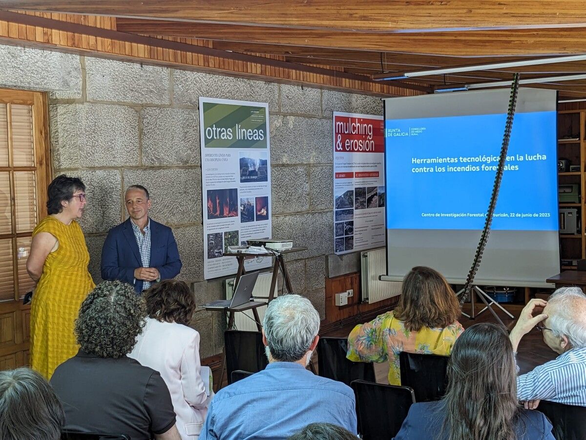 Conferencia en el Centro de Investigación Forestal (CIF) de Lourizán 