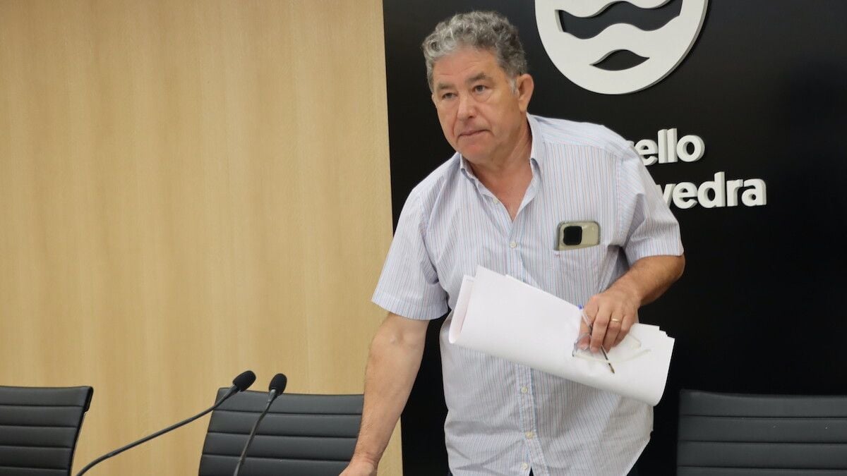 Miguel Anxo Fernández Lores, alcalde de Pontevedra