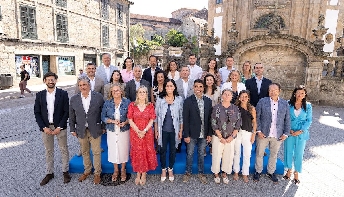 Presentación de la candidatura del PP por Pontevedra a las elecciones del 23J