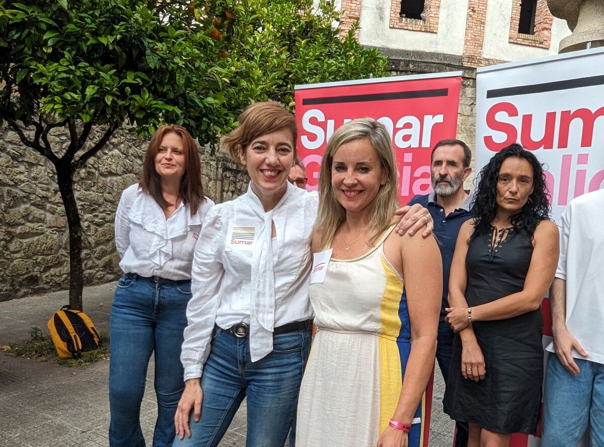 Marta Lois y Verónica Martínez, candidatas de Sumar al Congreso por A Coruña e por Pontevedra