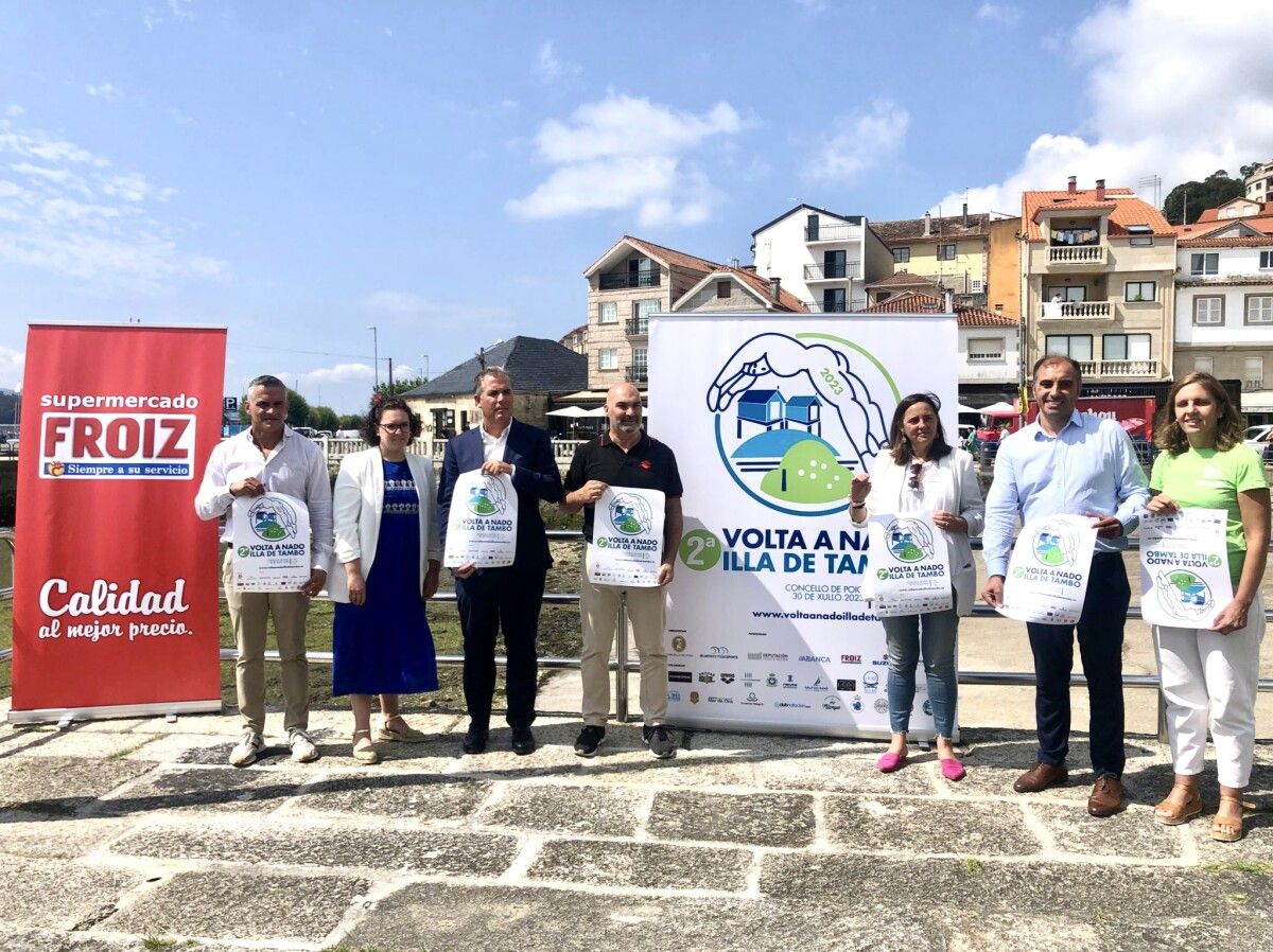 Presentación de la segunda edición de la Vuelta a nado a la isla de Tambo