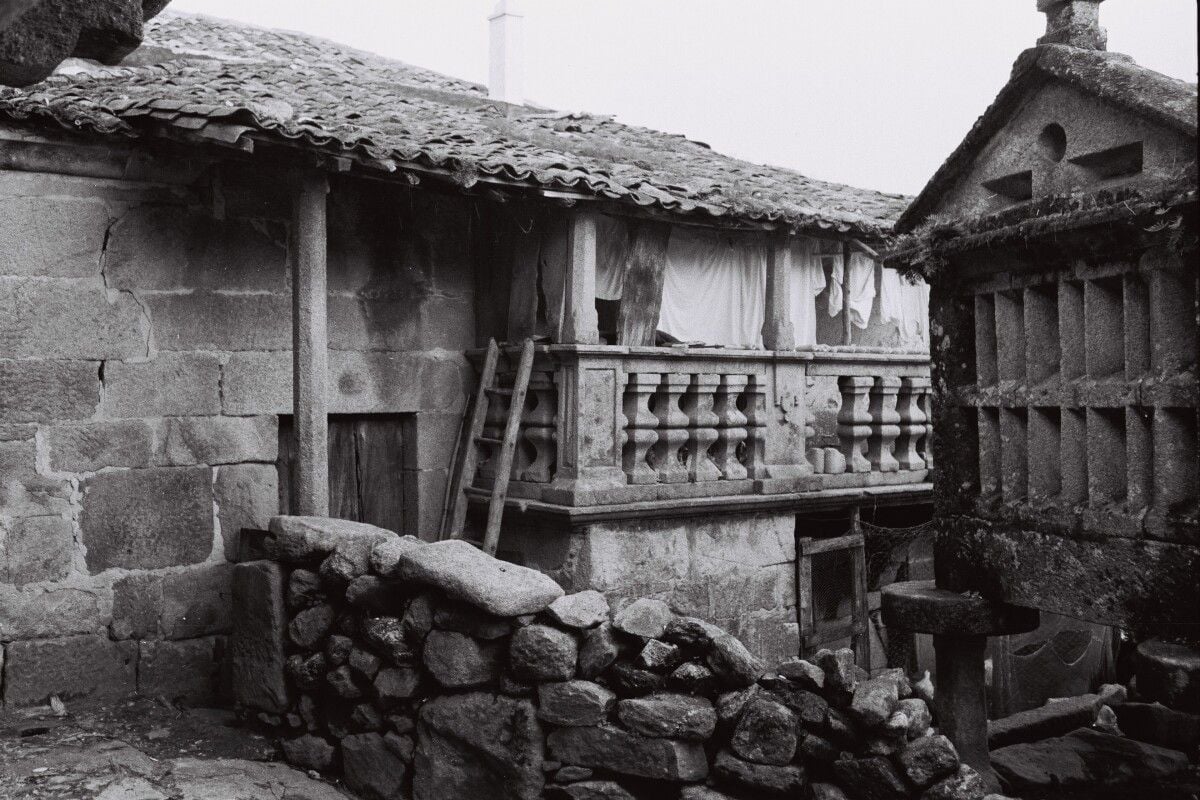 Casa Barroca de Combarro en 1970