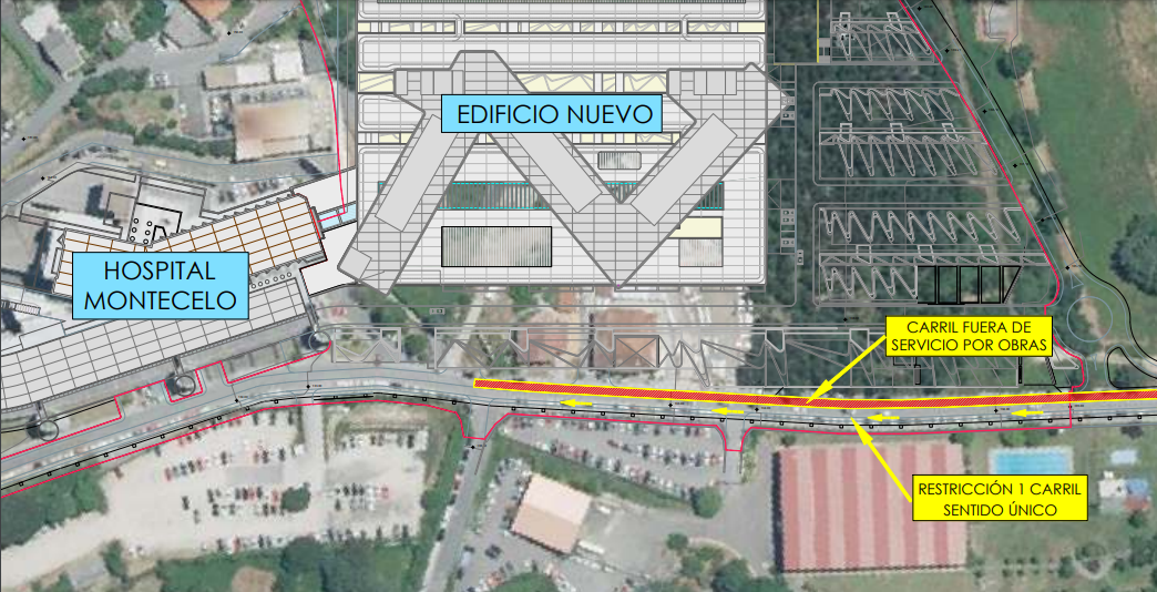 Plano das obras do novo Montecelo