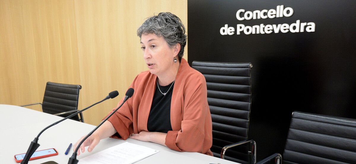 Eva Vilaverde, alcaldesa de Pontevedra en funciones