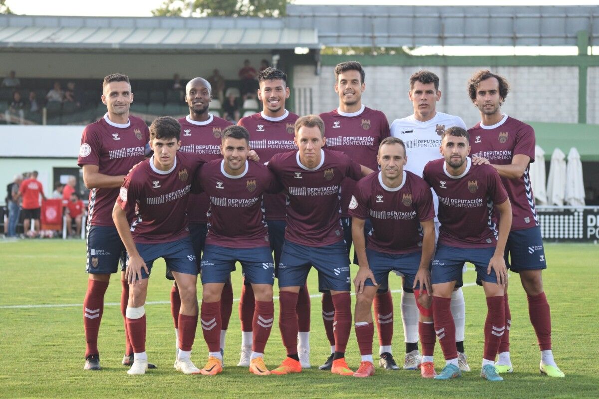 Once titular del Pontevedra para el amistoso contra el Coruxo en O Vao