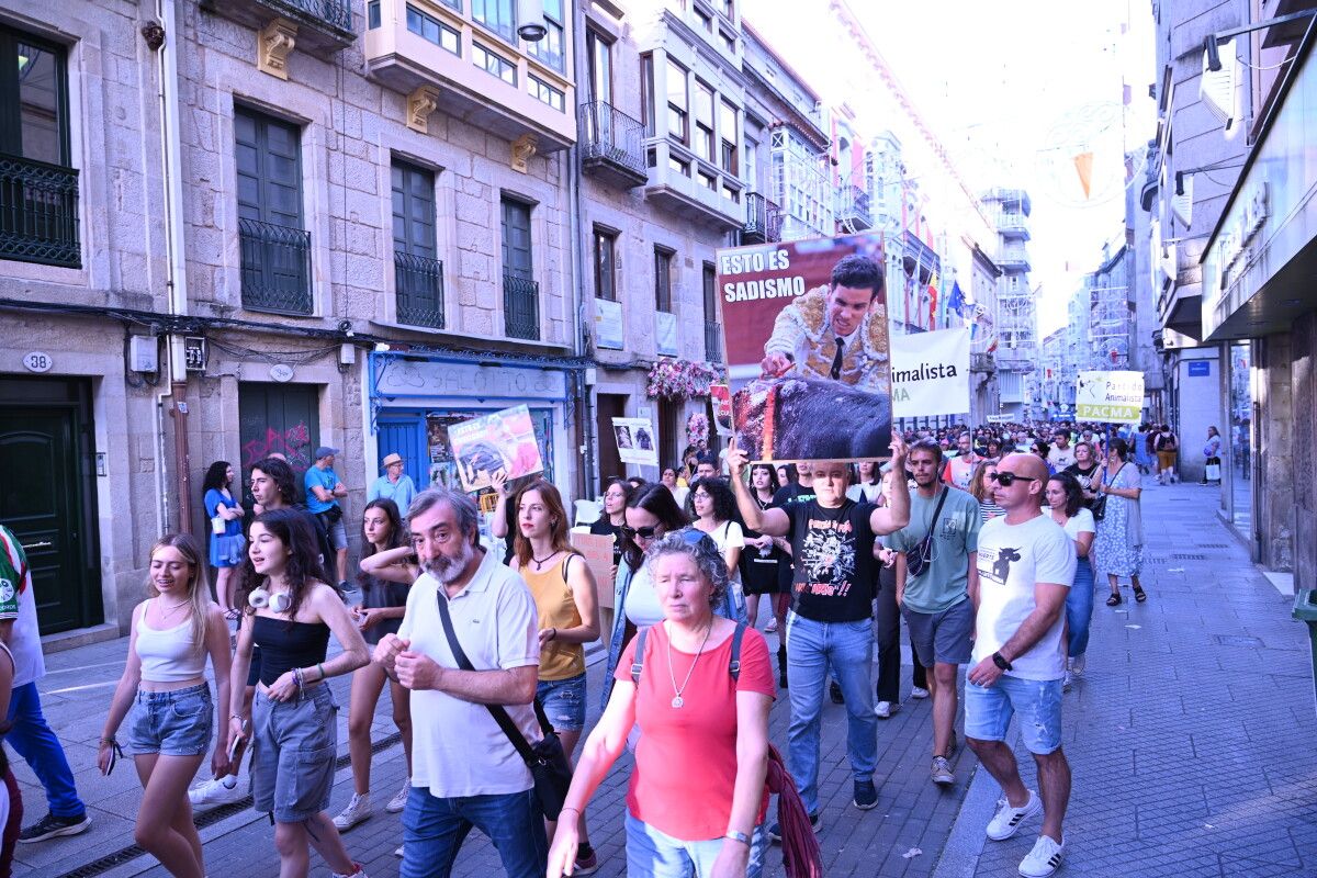 Manifestación de Touradas Fóra de Pontevedra 2023