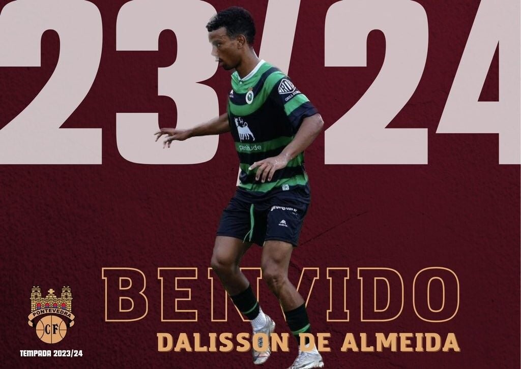 Dalisson de Almeida, nuevo fichaje del Pontevedra