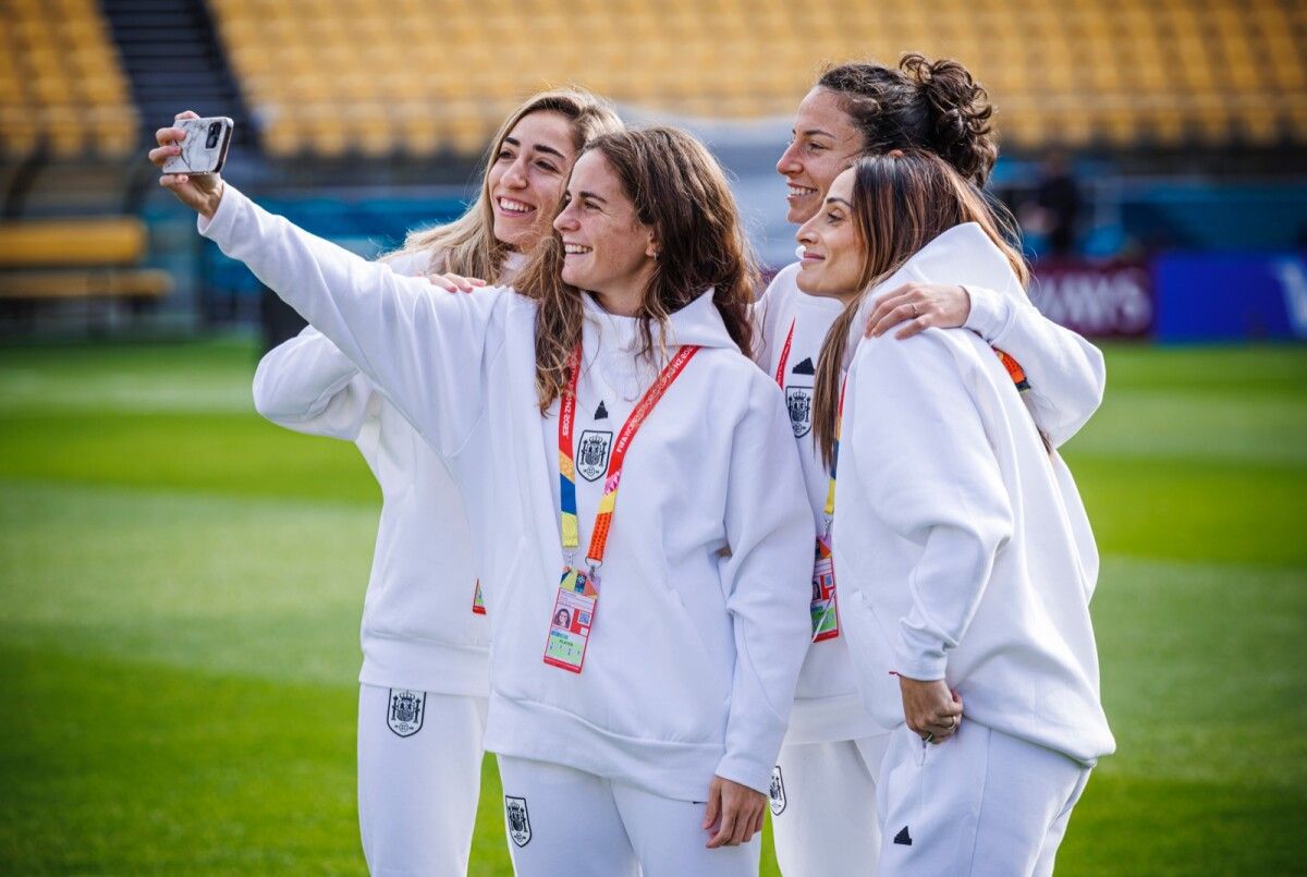 Tere Abelleira, durante el Campeonato del Mundo de Australia y Nueva Zelanda