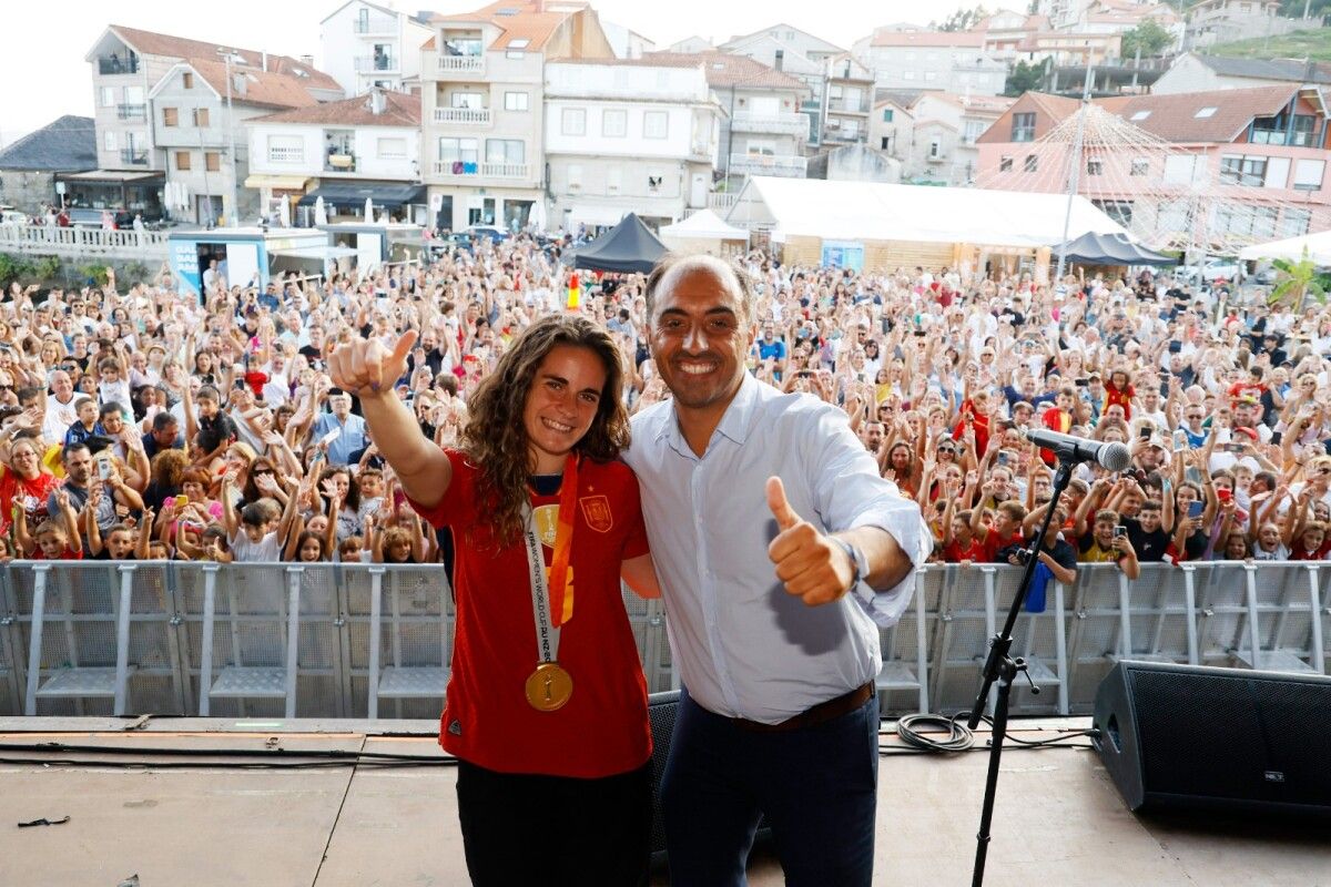 Teresa Abelleira homenajeada en Poio