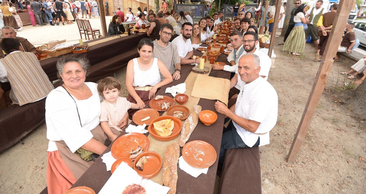 Comidas y mesas particulares en la Feira Franca 2023