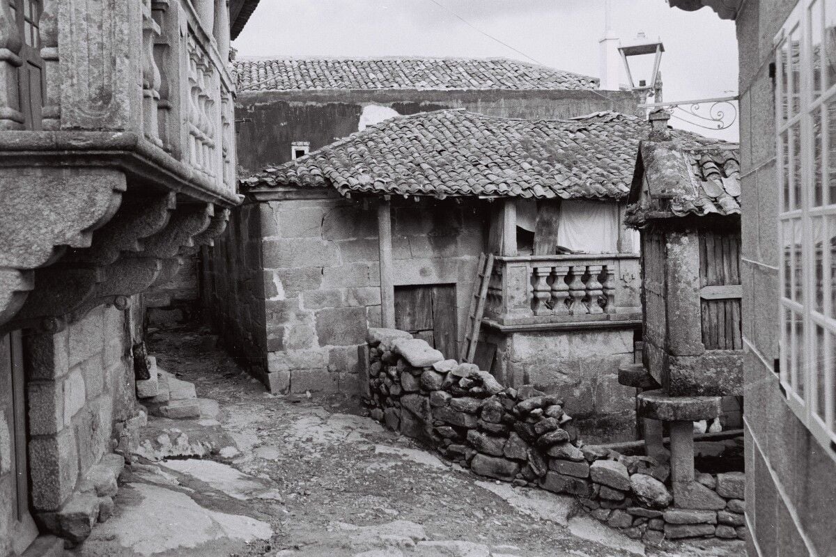 Casa Barroca de Combarro en 1970