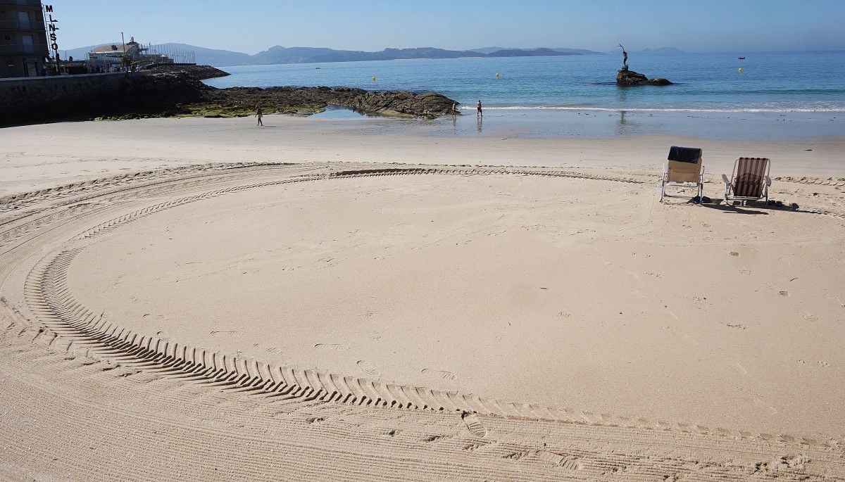 Playa de Silgar en Sanxenxo 